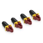 Rackstuds™ Rack Mount for 2.2mm/0.086'' EIA Square Punched Vertical Rails, Red, 100pcs/Pack Supplier in Dubai UAE