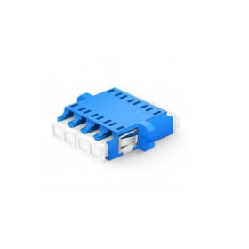 12067-280x280 (1) LC/UPC to LC/UPC Quad Single Mode Plastic Fiber Optic Adapter/Coupler with Flange #12067 Supplier in Dubai UAE - Image 1