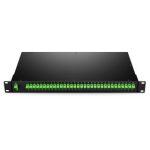 1 x 32 PLC Fiber Splitter, 1U 19" Rack Mount, SC/APC, Singlemode #121406 Supplier in Dubai UAE