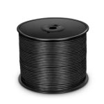 Cat5e Ethernet Bulk Cable, 1000ft (305m), UL Listed, 24AWG Stranded Pure Bare Copper Wire, 350MHz, Unshielded (UTP), PVC CM Black Supplier in Dubai UAE