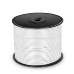Cat5e Ethernet Bulk Cable, 1000ft (305m), UL Listed, 24AWG Stranded Pure Bare Copper Wire, 350MHz, Unshielded (UTP), PVC CM White  Supplier in Dubai UAE