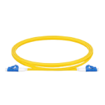 1m (3ft) LC UPC to LC UPC Duplex OS2 Single Mode PVC (OFNR) 2.0mm Fiber Optic Patch Cable #40191 Supplier in Dubai UAE