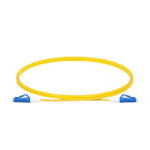 1m (3ft) LC UPC to LC UPC Short Boot Simplex OS2 Single Mode PVC (OFNR) 2.0mm Fiber Optic Patch Cable #130959 Supplier in Dubai UAE