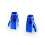 Cat6a RJ45 Strain Relief Boots, 7.5mm OD for Cat6a UTP 23AWG Ethernet Cables, Blue, 50PCS/Pack Supplier in Dubai UAE
