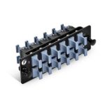 FHD Fiber Adapter Panel, OS2/OM3/OM4, 12 x MTP® Key Up to Key Down (Black) Adapter Supplier in Dubai UAE