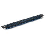 FHU 1U 19'' Fiber Adapter Panel, 48 Fibers OS2 Single Mode, 24 x SC UPC Duplex (Blue) Adapter, Ceramic Sleeve Supplier in Dubai UAE