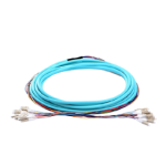 Customized 4 Fibers OM3 Multimode LC/SC/FC/ST/LSH Indoor Tight-Buffered Multi-Fiber Breakout Cable #39041 Supplier in Dubai UAE