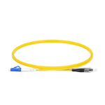 1m (3ft) LC UPC to FC UPC Simplex OS2 Single Mode PVC (OFNR) 2.0mm Fiber Optic Patch Cable #40829 Supplier  in Dubai UAE