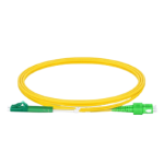 1m (3ft) LC APC to SC APC Duplex OS2 Single Mode PVC (OFNR) 2.0mm Fiber Optic Patch Cable Supplier in Dubai UAE