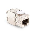 Cat6 RJ45 (8P8C) Shielded Toolless Keystone Jack Supplier in Dubai UAE