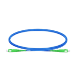 1m (3ft) SC APC to SC APC Simplex OS2 Single Mode Indoor Armored PVC (OFNR) 3.0mm Fiber Optic Patch Cable #41655 Supplier in Dubai UAE