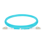 2m (7ft) LC UPC to LC UPC Duplex OM3 Multimode Indoor Armored PVC (OFNR) 3.0mm Fiber Optic Patch Cable #41824 Supplier in Dubai UAE