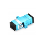 SC/UPC to SC/UPC 10G Simplex OM3 Multimode Plastic Fiber Optic Adapter/Coupler with Flange, Aqua #62817 Supplier in Dubai UAE