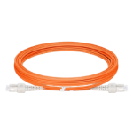 3m (10ft) SC UPC to SC UPC Duplex 3.0mm PVC (OFNR) OM1 Multimode Fiber Optic Patch Cable #68834 Supplier in Dubai UAE