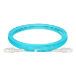 1m (3ft) LC UPC to LC UPC Duplex OM4 Multimode PVC (OFNR) 2.0mm Fiber Optic Patch Cable #40180 Supplier in Dubai UAE