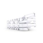 Cat5e RJ45 Strain Relief Boots, 5.8mm OD for Cat5e UTP 24AWG, F/UTP 26AWG Ethernet Network Cable, Transparent, 50PCS/Pack Supplier in Dubai UAE