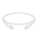 3ft (0.9m) Cat5e Snagless Unshielded (UTP) PVC CM Ethernet Patch Cable, White Supplier in Dubai UAE