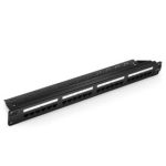 Cat6 110 Punch Down Unshielded Patch Panel with Back Bar, 1U 24-Port Supplier in Dubai UAE