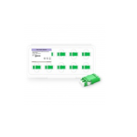 LC/APC to LC/APC Duplex Single Mode SC Footprint Plastic Fiber Optic Adapter/Coupler without Flange (10pcs/pack) #76111 Supplier in Dubai UAE