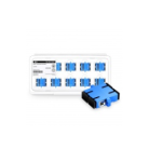 SC/UPC to SC/UPC Duplex Single Mode Plastic Fiber Optic Adapter/Coupler with Flange (10pcs/Pack) #76113 Supplier in Dubai UAE