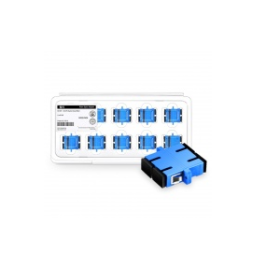 76113-280x280 (1) SC/UPC to SC/UPC Duplex Single Mode Plastic Fiber Optic Adapter/Coupler with Flange (10pcs/Pack) #76113 Supplier in Dubai UAE - Image 1
