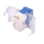ExTell CAT 6 180° Toolless Unshielded Keystone Jack, Dual Type IDC - EK6XU1806-T Supplier in Dubai UAE