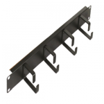 ExTell 1U, 19" rack mount Cable manager, Plastic Ring Type, black - ECBMH013-RP Supplier in Dubai UAE