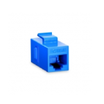 Cat6 Keystone RJ45 Coupler, Unshielded, Female to Female Insert Inline Coupler - Blue Supplier in Dubai UAE