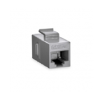 Cat5e Keystone RJ45 Coupler, Unshielded, Female to Female Insert Inline Coupler - Gray Supplier in Dubai UAE