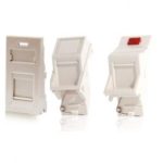 Norden 125-114500WH Keystone 45 Angled Bracket with Icon White Supplier in Dubai UAE.