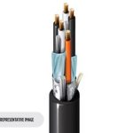 Belden 1032A Inst, 1 Pr #18 Str BC, PVC Ins E1, OS, Blk PVC Jkt, 300V PLTC-ER ITC-ER CMG Supplier in Dubai UAE
