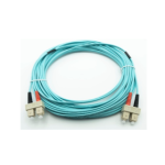 Datacom DC-PC-SCSC-50-03D-M3	SC TO SC PATCH CORD MULTIMODE 50/125U - OM3 -3METER, DUPLEX AQUA 2MM CABLE Supplier in Dubai UAE