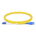Dconnect LC-SC Duplex Single Mode Fiber Patch Cord (1Mtr) Supplier in Dubai UAE.