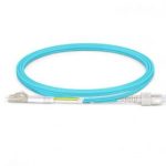Dconnect LC-SC Multimode Duplex Fiber Patch Cable OM3 (1Mtr) Supplier in Dubai UAE.