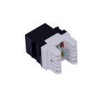 Datacom DC-MJRJ-C6-BK	CAT 6 MODULAR JACK 180 DEGREE-BLACK Supplier in Dubai UAE