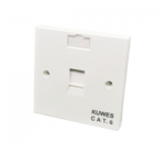 KUWES FACE PLATE 1 PORT Supplier in Dubai UAE