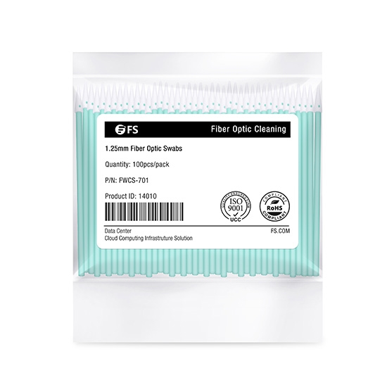14010.main_ 2.5mm Fiber Optic Lint-free Foam Clean Swabs 100pcs/Pack Supplier in Dubai UAE - Image 1
