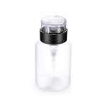 8 oz. Transparent Pump Leak Proof Alcohol Bottle  Supplier in Dubai UAE
