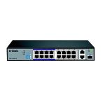 D-Link DES-F1016P-E/B 16-Port 10/100 Long Range PoE+ Surveillance Switch DES-F1016P-E/B Supplier in Dubai UAE