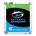 Seagate SkyHawk 6TB Surveillance Internal Hard Drive HDD – 3.5 Inch SATA 6GB/s 256MB Cache for DVR NVR Security Camera System with Drive Health Management – Frustration Free Packaging (ST6000VX001) Supplier in Dubai UAE
