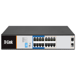 D-Link DGS-F1210-18PS-E 18-Port Layer 2 Gigabit Managed Long Range PoE+ Surveillance Switch Supplier in Dubai UAE