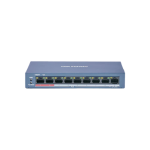 Hikvision DS-3E0109P-E/M(B) 8-Port 100 Mbps Long-Range Unmanaged PoE Switch Supplier in Dubai UAE