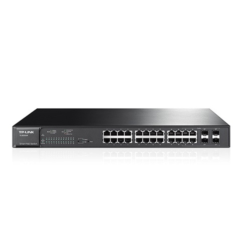 TL-SG2424P TP-Link 24 Port Gigabit Smart PoE- Switch, TL-SG2424P Supplier in Dubai UAE - Image 1