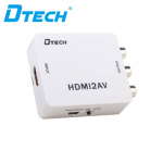 DTeCH HDMI to AV converter DT-6524, which can convert digital HDMI signal to AV (CVBS) composite video signal and FL/FR stereo audio signal, the HDMI video signal with high quality can be converted Supplier in Dubai UAE