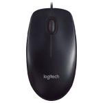 Logitech M90 USB Wired Mouse - Black Supplier in Dubai UAE