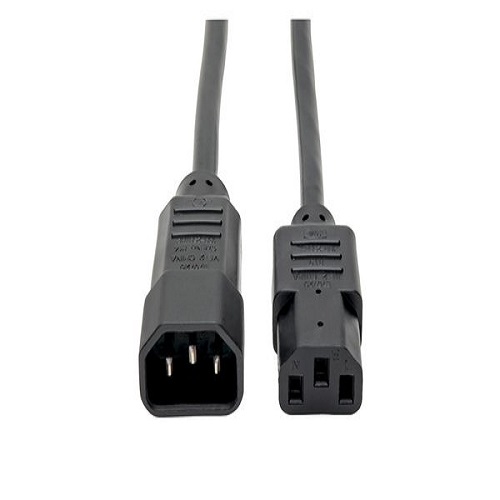 p004-006-13a Tripp Lite Computer Power Extension Cable PDU Cord 10A 18 AWG C14 to C13, 1.83 m (P004-006) Supplier in Dubai UAE - Image 1