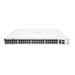 HPE JL809A Aruba Instant On 1960 48G 40p Class 4 8p Class 6 PoE 2XGT 2SFP+ 600W Switch US Supplier in Dubai UAE