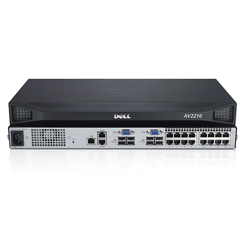 450-ADZZ Dell RRODEL00056 16-Port Analog, Upgradable to Digital KVM Switch with 2 Local Users, 1 Power Supply DAV2216-G01 Price in Dubai UAE - Image 1