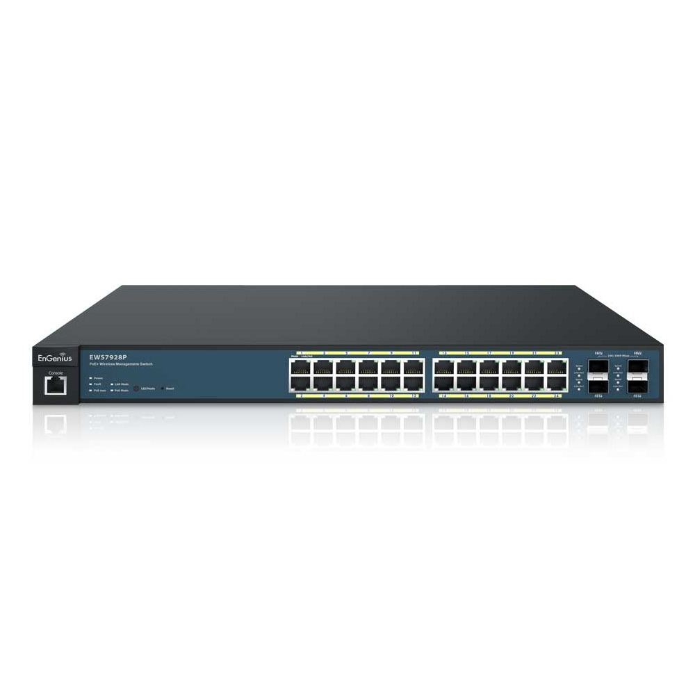 EWS7928P EnGenius EWS5912FP 8-Port Managed Gigabit 130W PoE+ Switch Supplier in Dubai UAE - Image 1