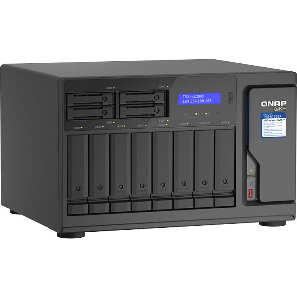QNAP  TVS-h1288X-W1250-16G Processor Price in Dubai UAE - Image 1